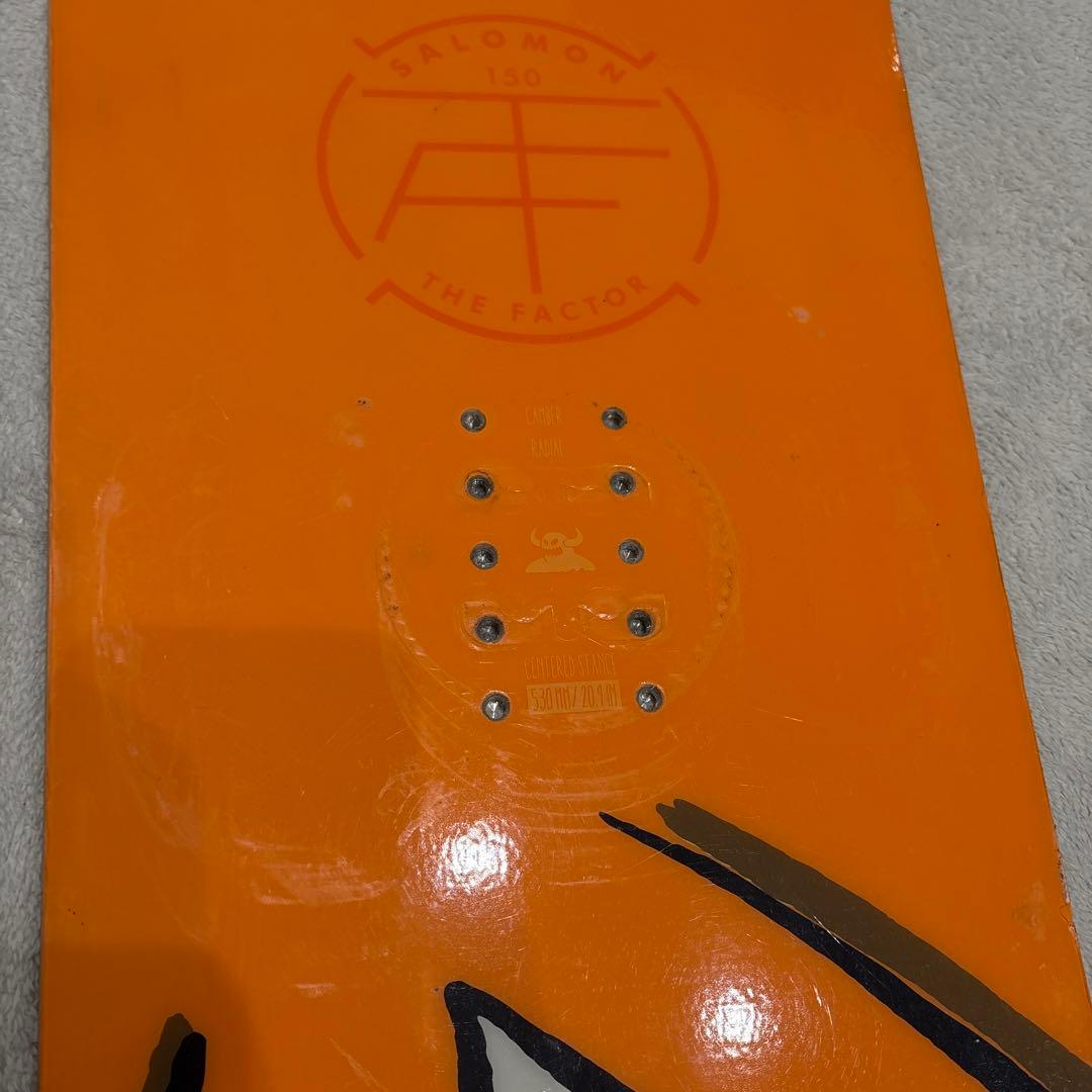 【セール】サロモン 150cm スノーボード　2点セット