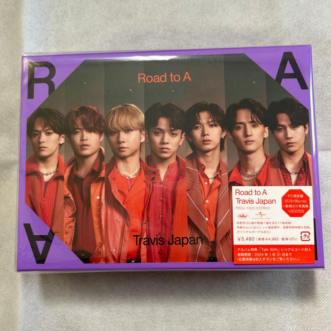 Travis Japan トラジャRoad to A FC盤 特典ポーチ付￼