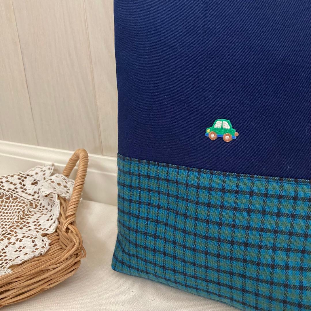 【現品限り】《ファミリアワッペン使用》通園通学グッズ　5点セット　クローバー