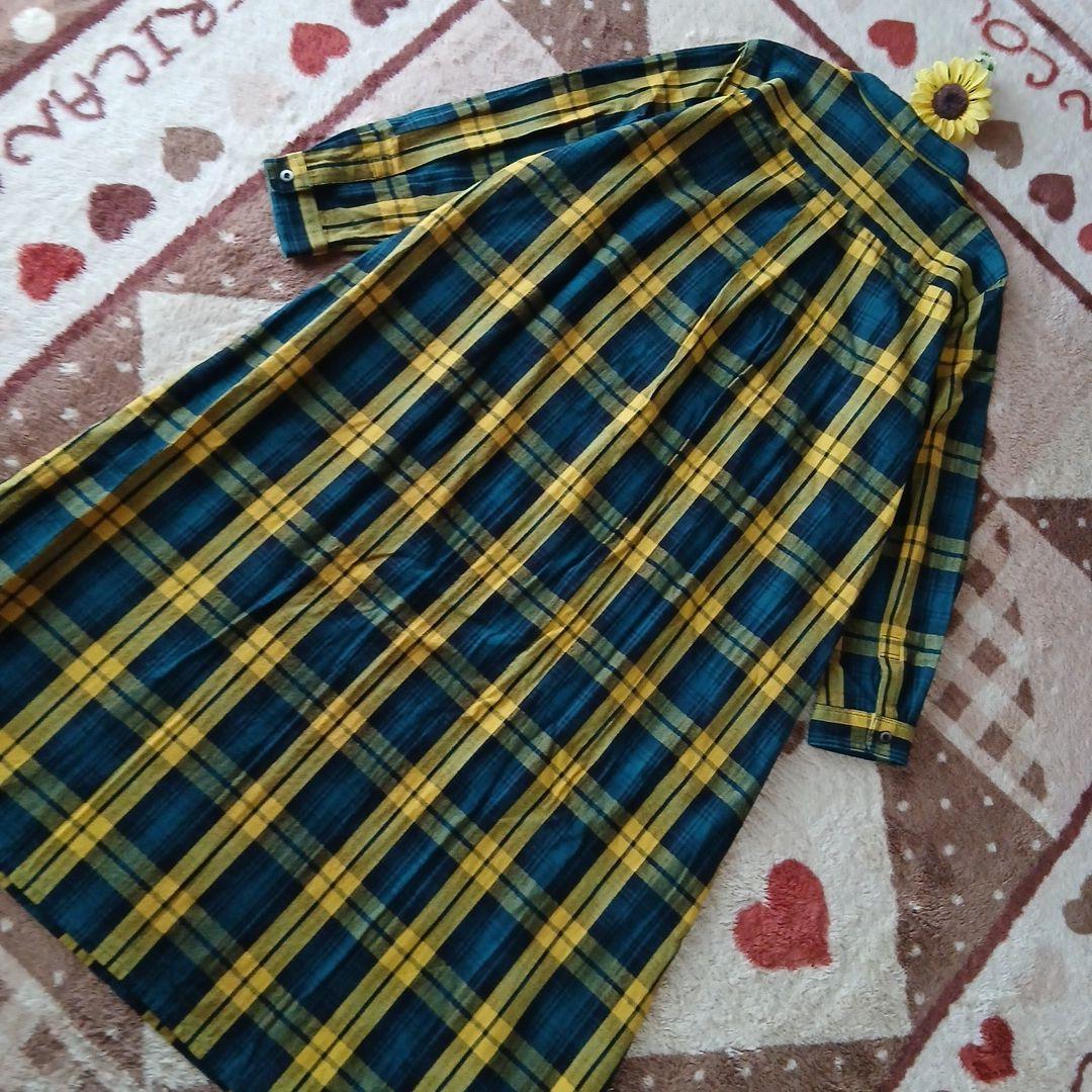 みーきさま専用♡【未使用】ponさんSunnycloudsタータンチェックワンピ