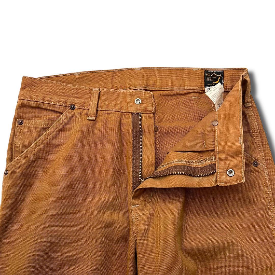 orSlow DAD'S FIT PAINTER PANTS ブラウン S