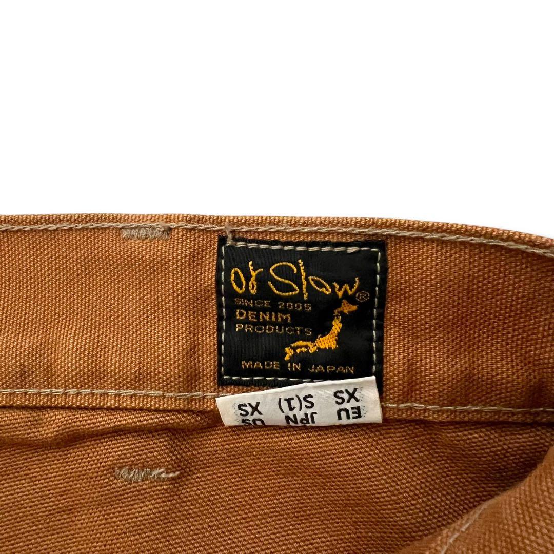 orSlow DAD'S FIT PAINTER PANTS ブラウン S