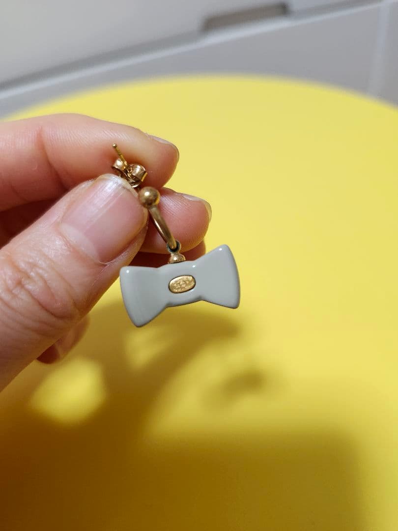 【正規品】シャネル リボン ピアス