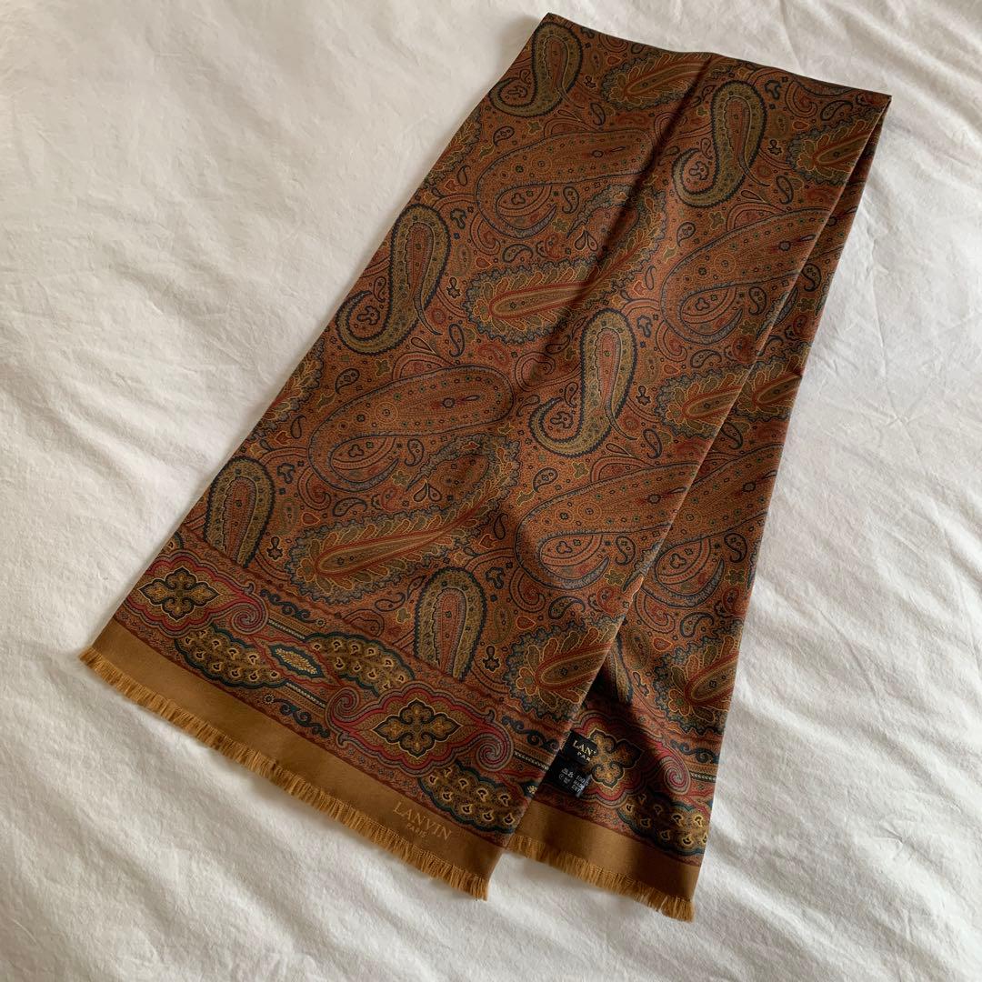 LANVIN PARIS VINTAGE ランバン　 パリス　ストール