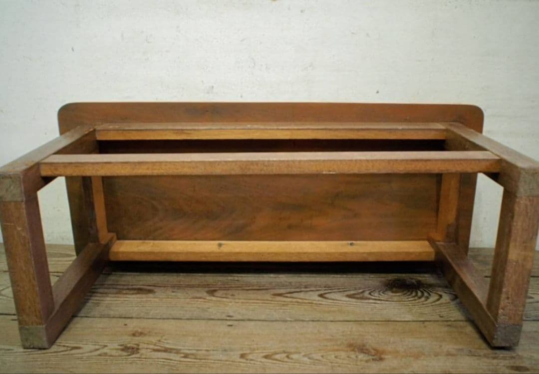 1067 ヴィンテージ　レトロなテーブル　展示台　椅子　イス　チェア　ベンチ