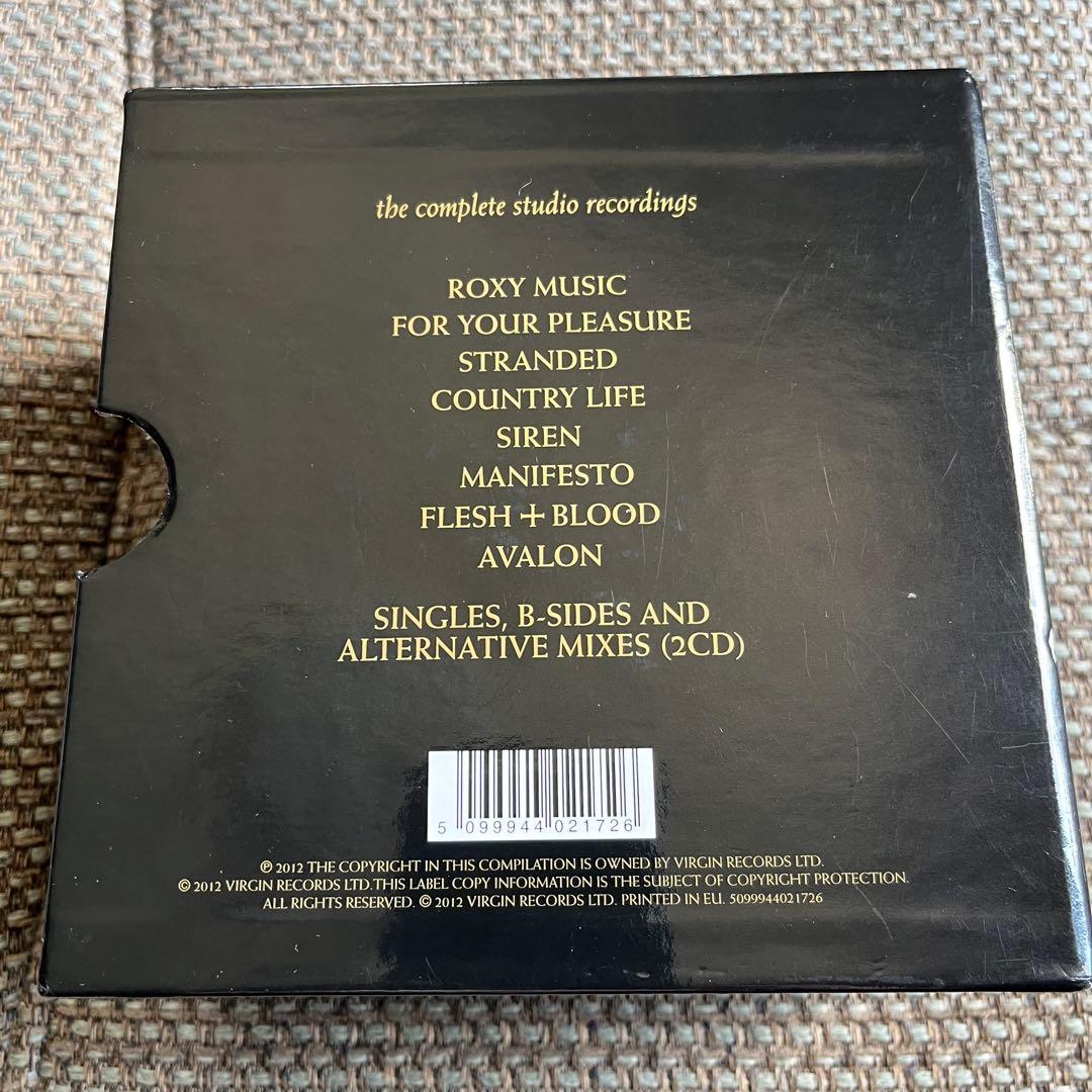美品　ロキシー・ミュージック コンプリート スタジオ レコーディングス 10枚組