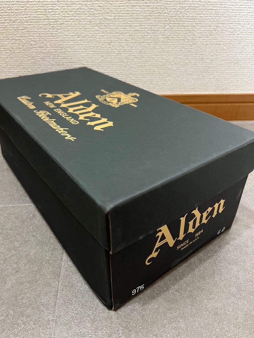 【ALDEN】オールデン 975 バーガンディ コードバン　6D