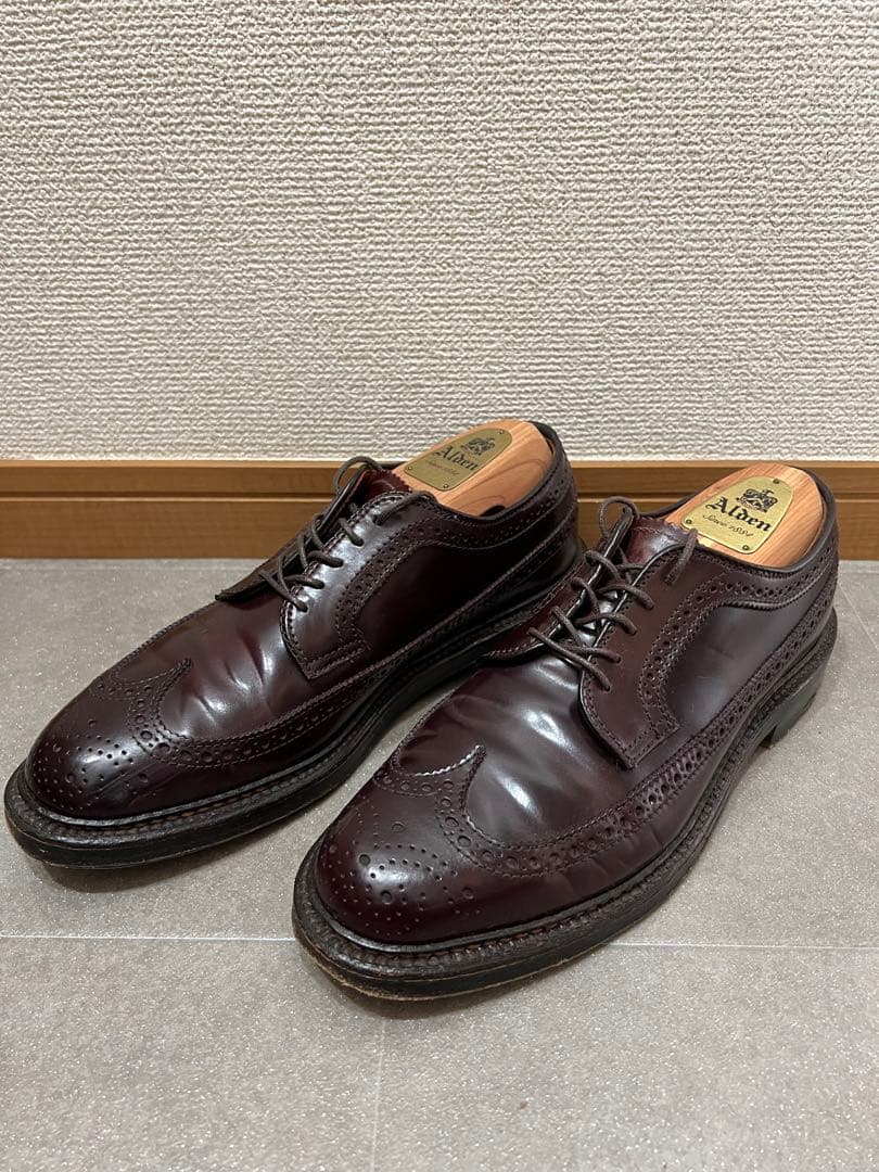 【ALDEN】オールデン 975 バーガンディ コードバン　6D