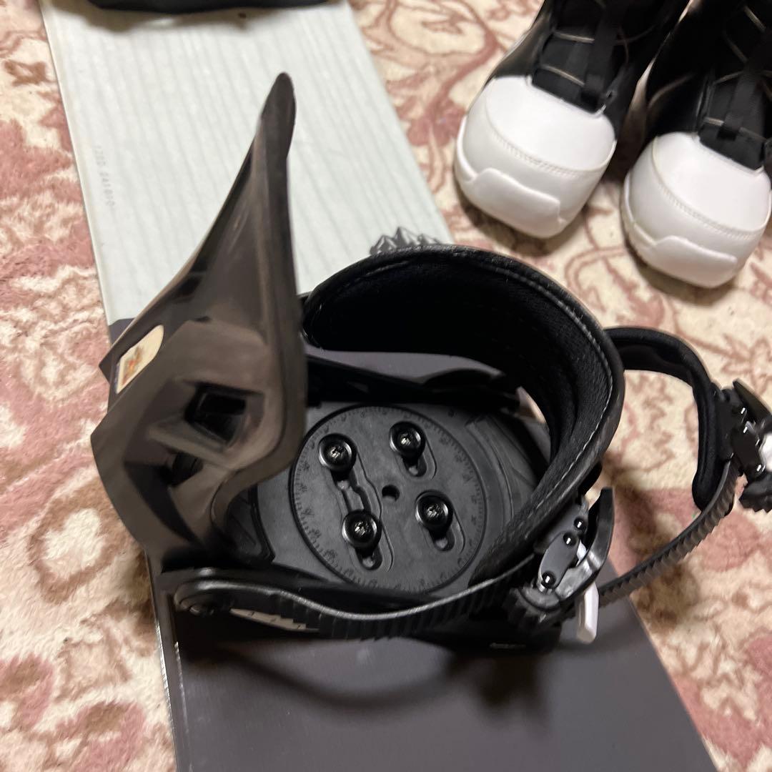 美品 子供用スノーボード 120cmブーツ 22cm 24-25 3点セット