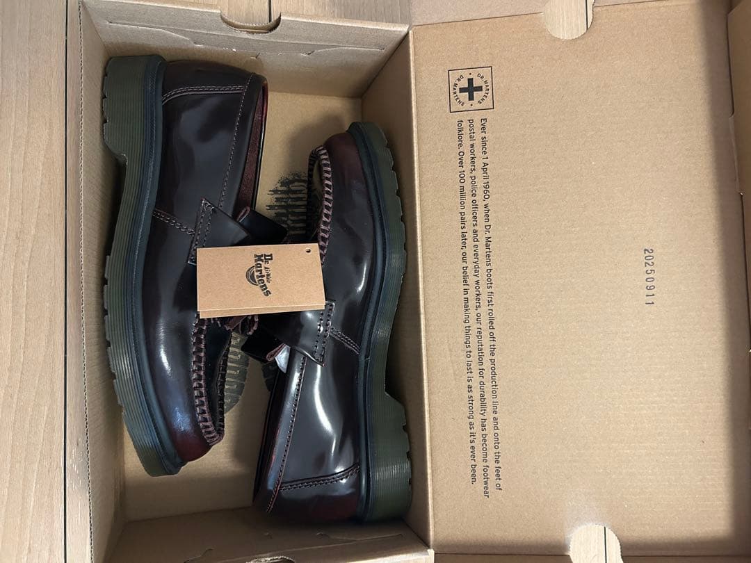 Dr. Martens Adrian ローファー ダークブラウン UK7