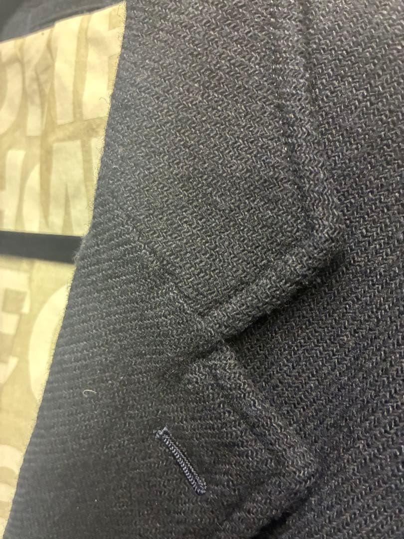 COMME des GARÇONS ネイビー テーラードジャケット Lサイズ