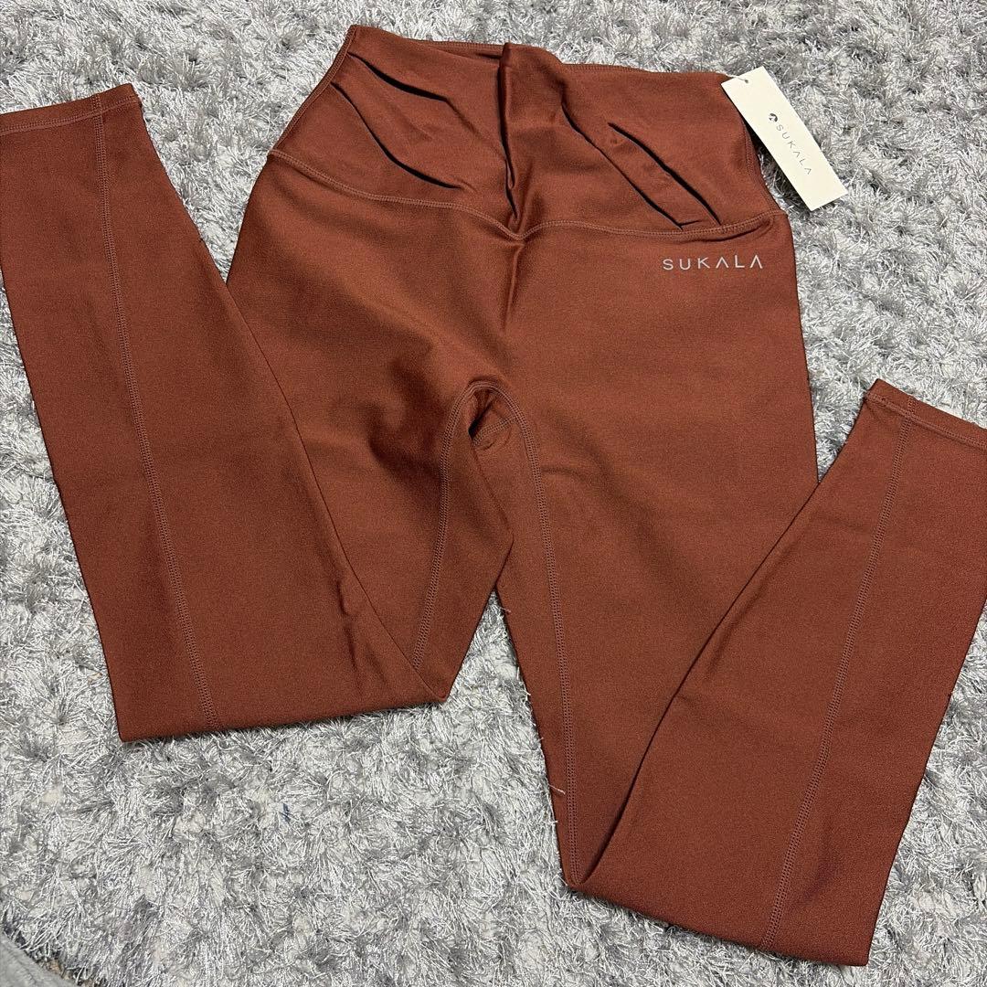 新品　sukala lava アシンメトリーギャザーレギンス