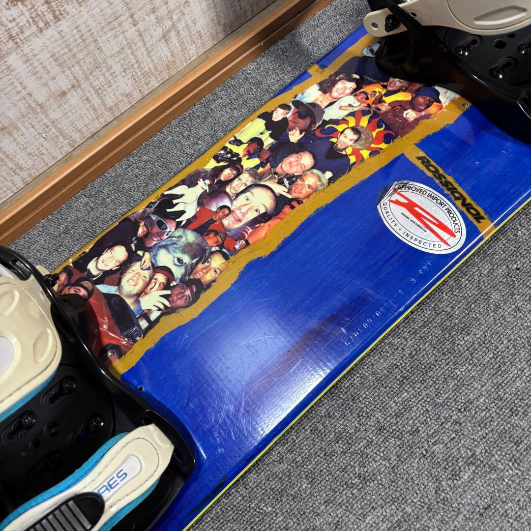 【最終値下げ】【送料無料】ROSSIGNOL スノーボードセット
