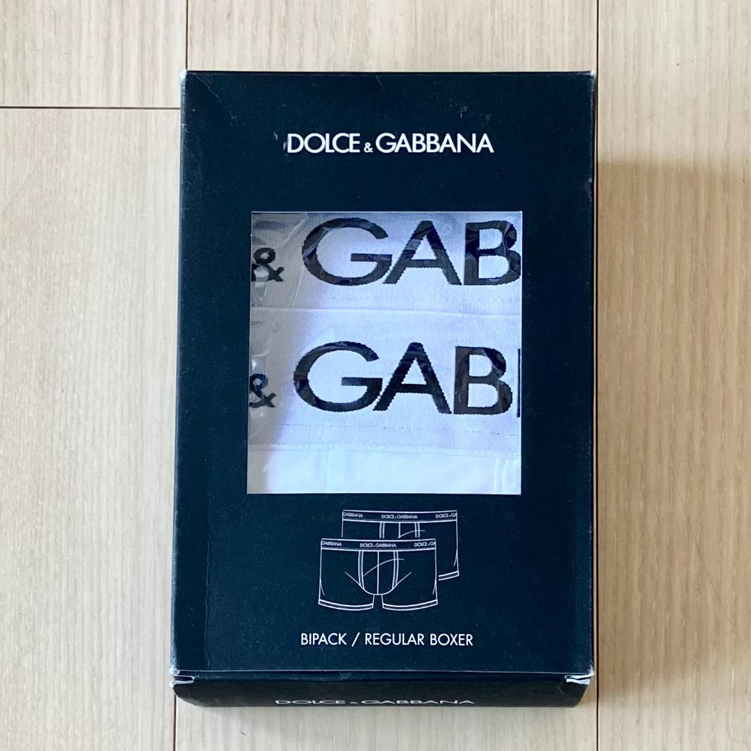 DOLCE&GABBANAドルチェ＆ガッバーナ ボクサー 2枚下着 D&G