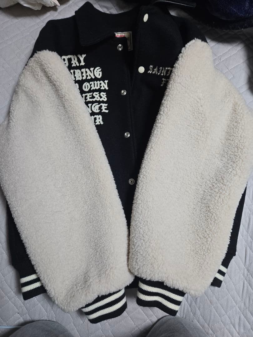 SAINT MICHAEL CP_VARSITY JKT/LMA Mサイズ