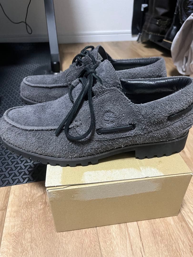 WM×Timberland デッキシューズ