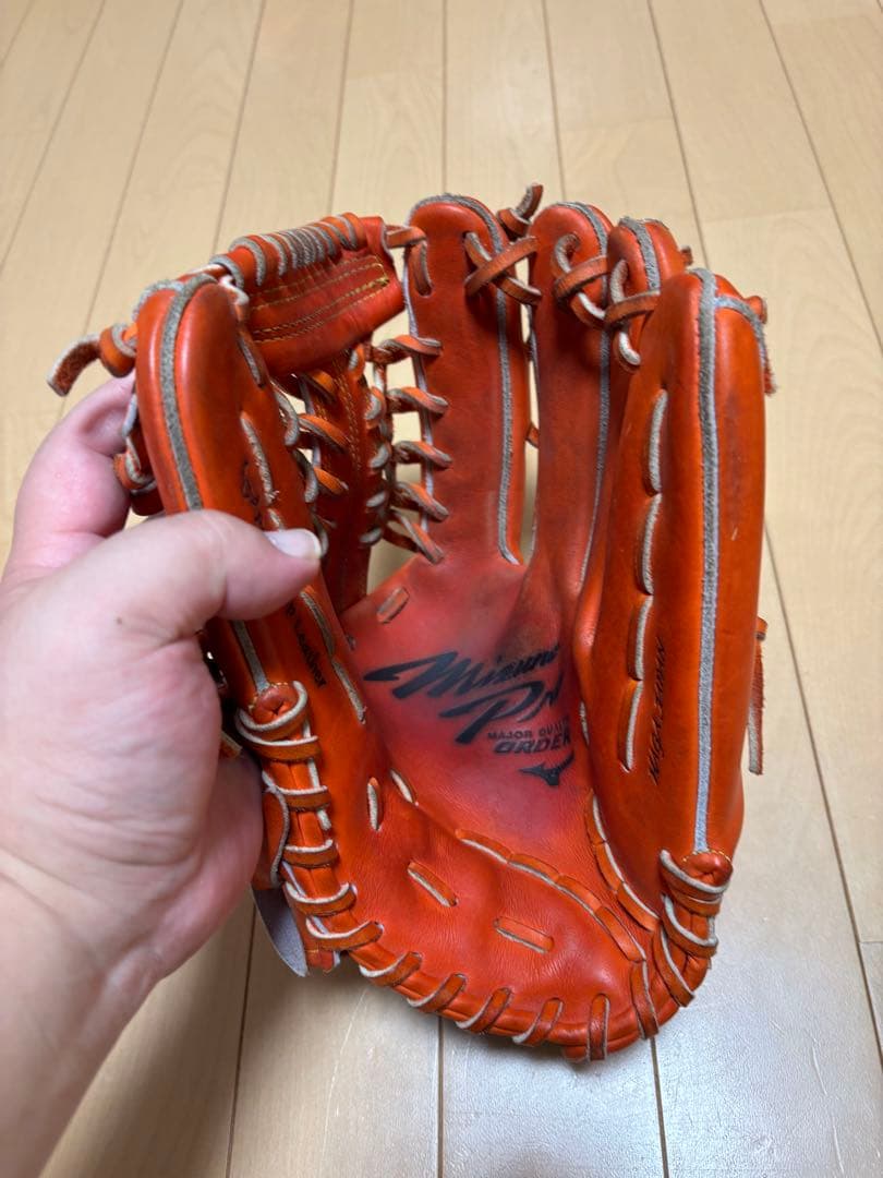 ミズノプロ 硬式グローブ オーダー　ダイバーシティブルー　限定