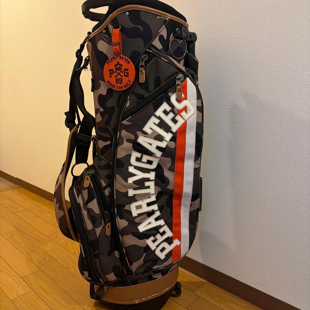 PEARLY GATES 迷彩 キャディバッグ 89
