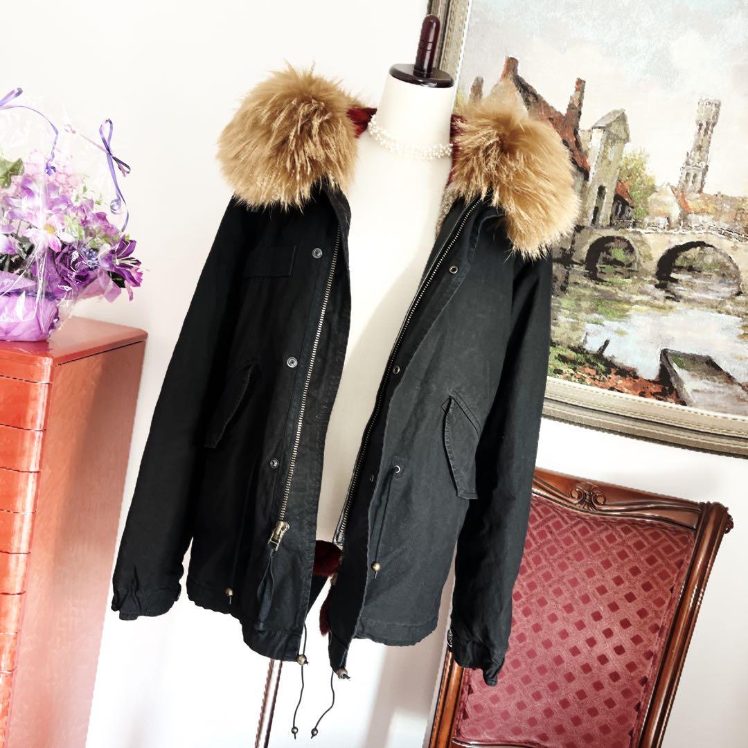 未使用　Mr&MrsItaly ミスターアンドミセスイタリーリアルファー　コート