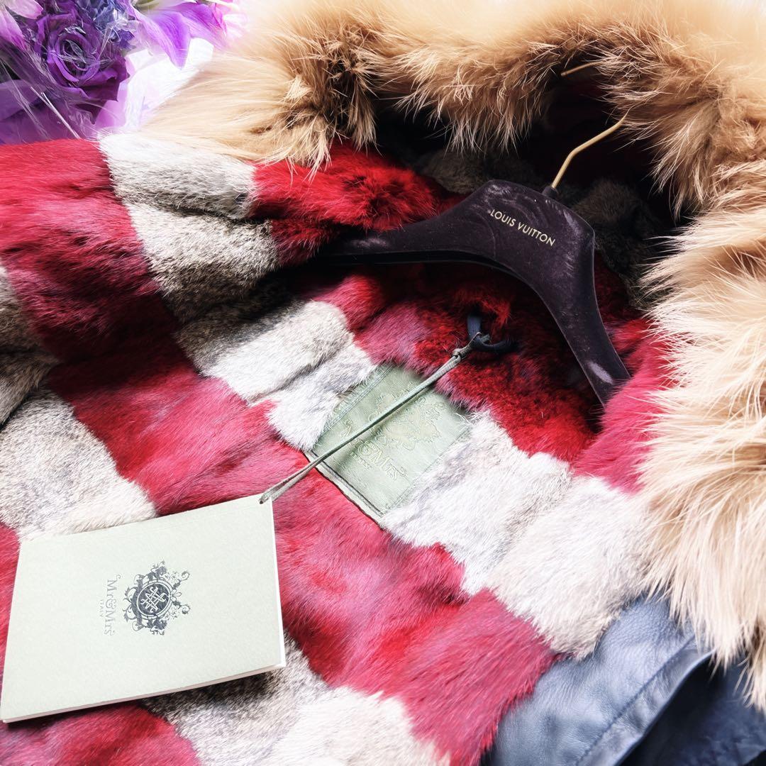 未使用　Mr&MrsItaly ミスターアンドミセスイタリーリアルファー　コート