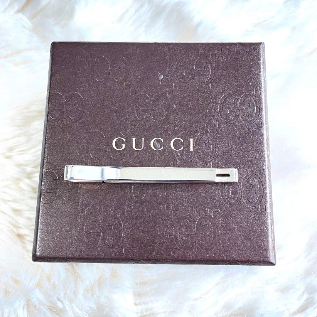 ♡極美品♡レア♡GUCCI グッチ クロス　ノット インフィニティ ネクタイピン