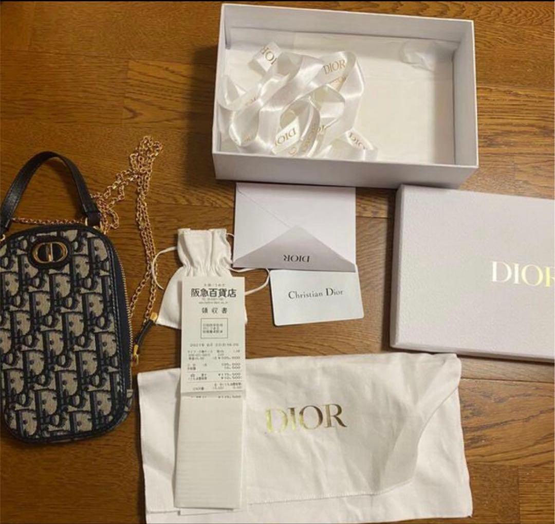 付属品全てあり Dior フォンホルダー ショルダー