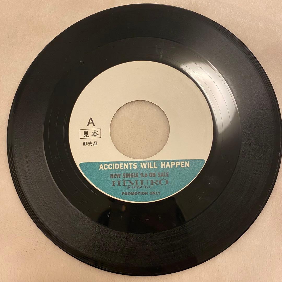 プロモ盤氷室京介ACCIDENTS WILL HAPPEN （コステロcover