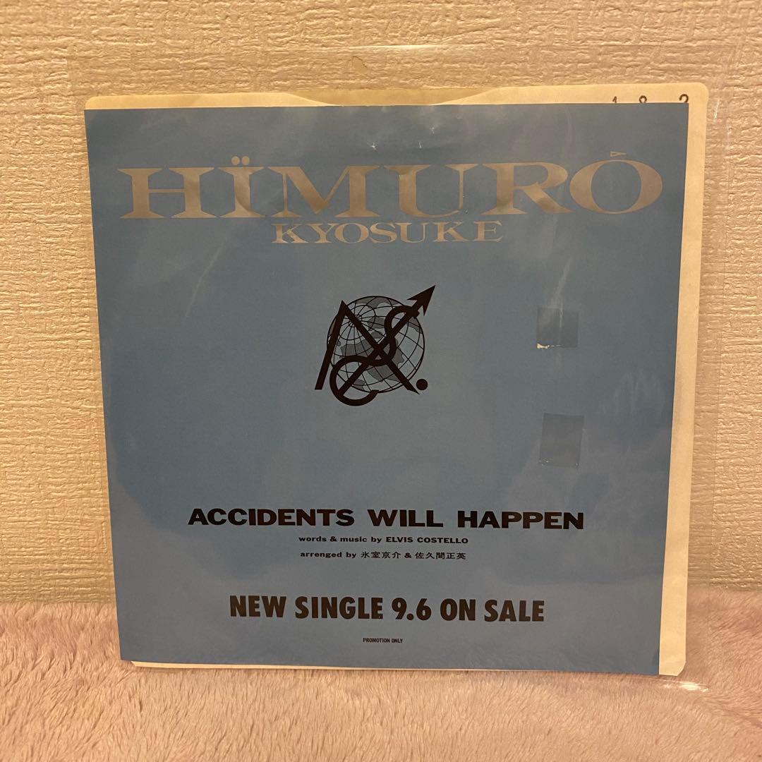 プロモ盤氷室京介ACCIDENTS WILL HAPPEN （コステロcover
