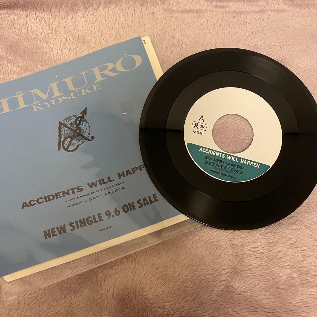 プロモ盤氷室京介ACCIDENTS WILL HAPPEN （コステロcover