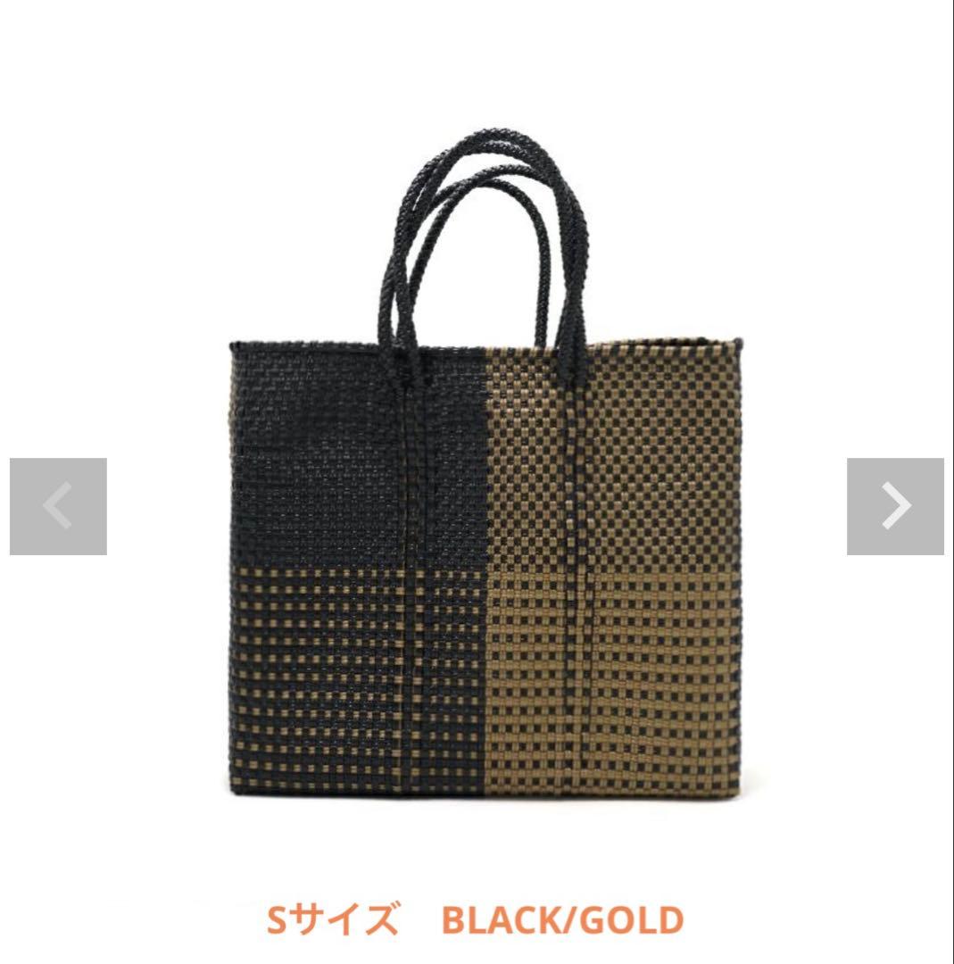MERCADO BAG - ARENA - ブラック / ゴールド　Sサイズ