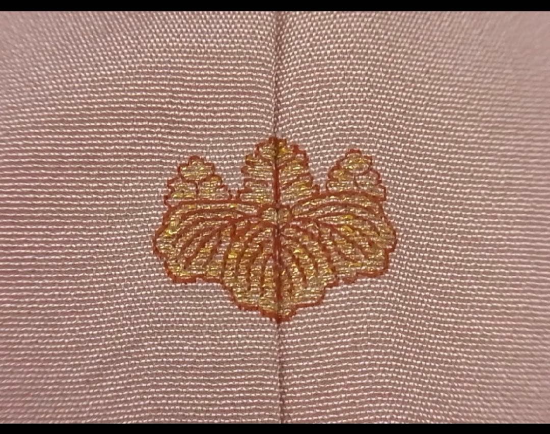 訪問着　友禅　枝花文　暈し染め　正絹逸品