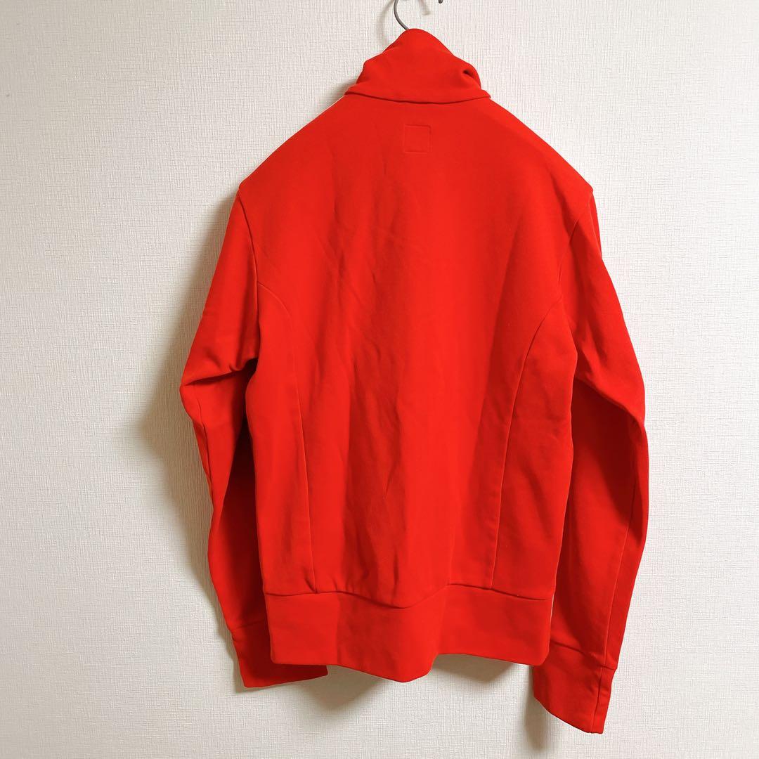 adidas 00's 黒タグ　トラックジャケット　ジャージ　デカロゴ　オレンジ