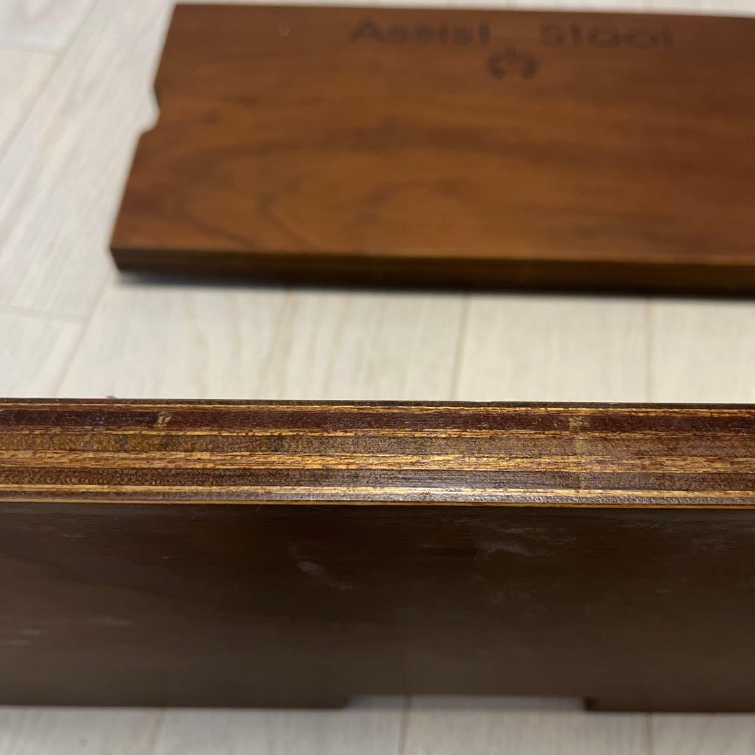 Assist Stool 木製　ピアノ足台