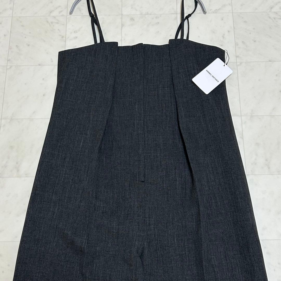 新品未使用✨EMMEL REFINS サロペット タックキャミ パンツ M