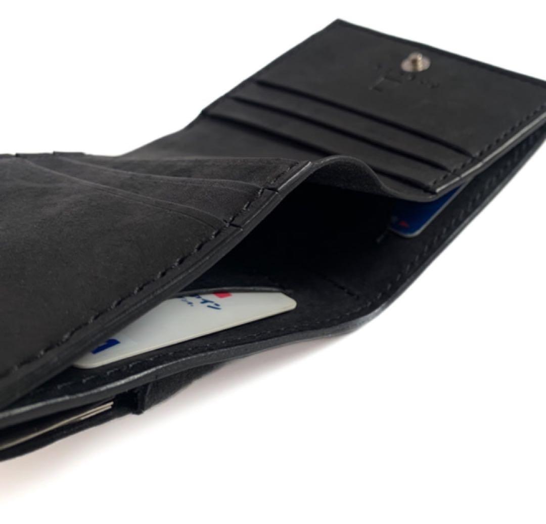 天溝がま口の二つ折り財布　【がま口ウォレット】　chroi’s wallet