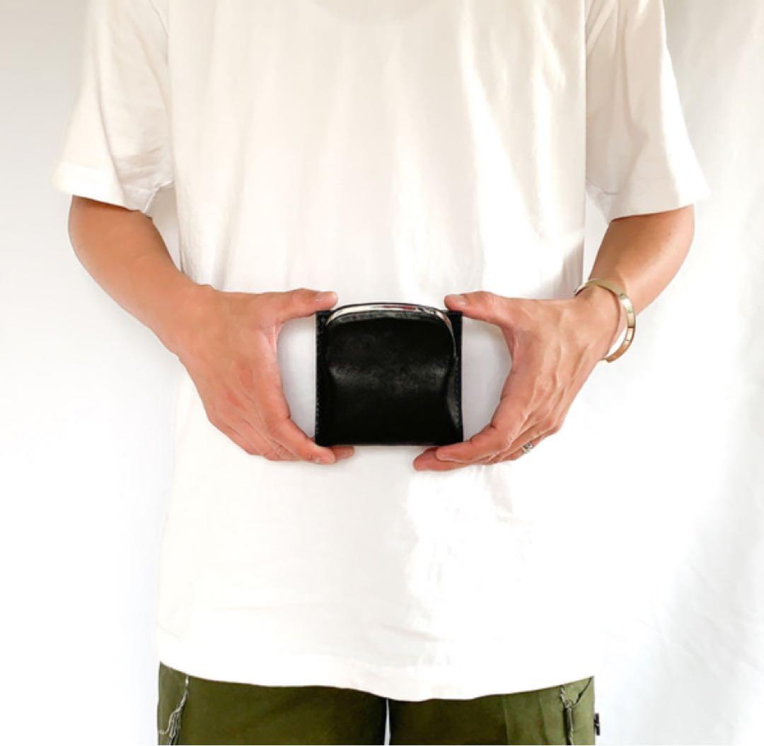 天溝がま口の二つ折り財布　【がま口ウォレット】　chroi’s wallet