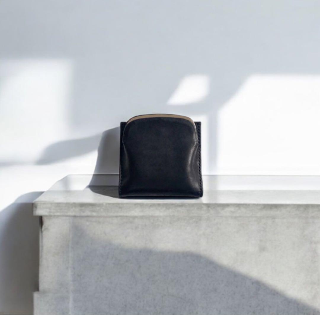 天溝がま口の二つ折り財布　【がま口ウォレット】　chroi’s wallet