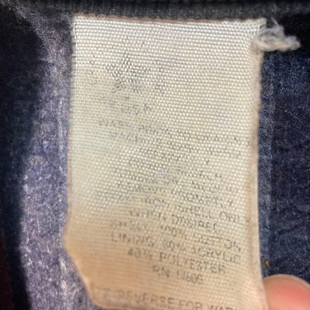 カーハート 80-90s ミシガンチェアコート カバーオール 襟コーデュロイ