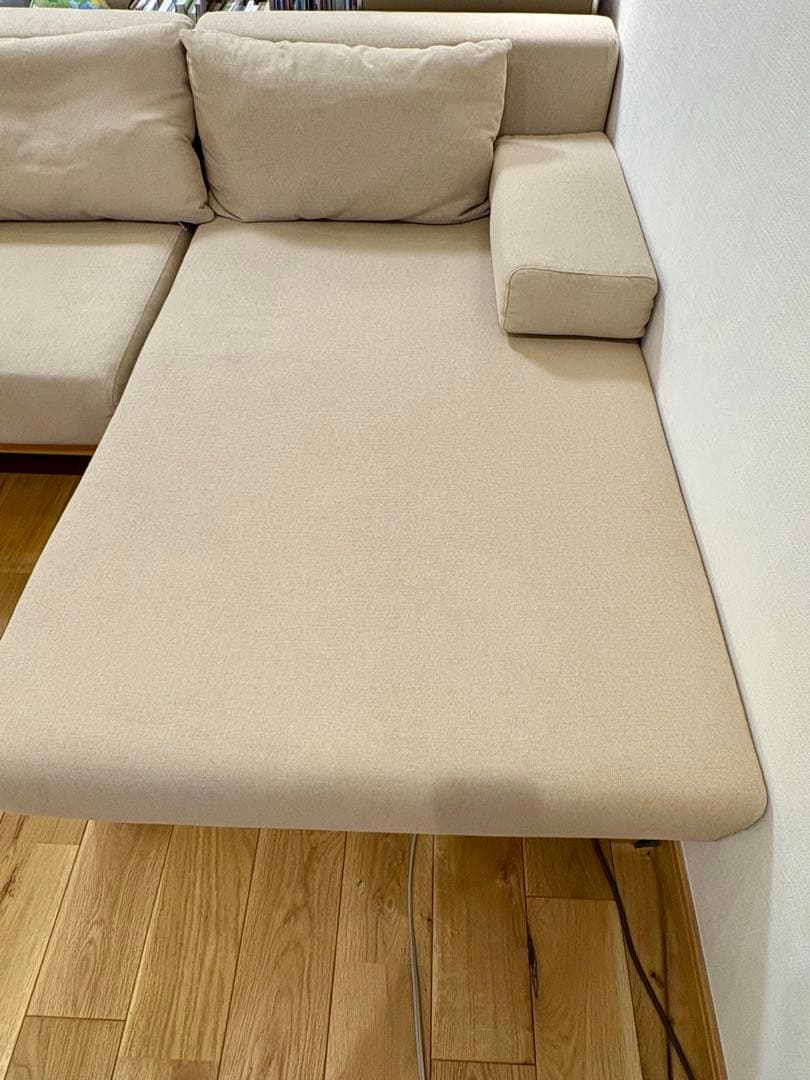 【ララ】SIEVE レクト カウチソファ ユニットソファ ロング部分