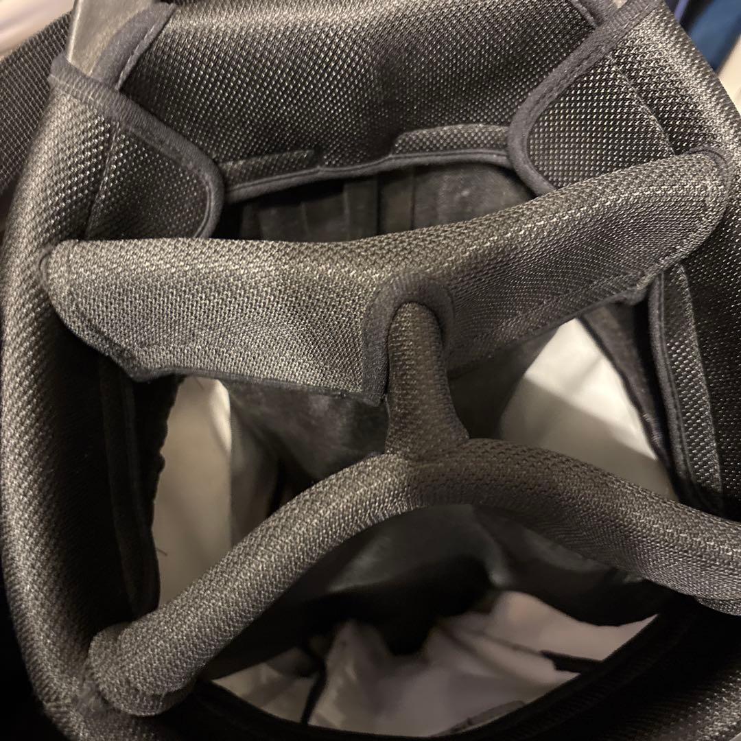 PING ストライプデザイン スタンドバッグ