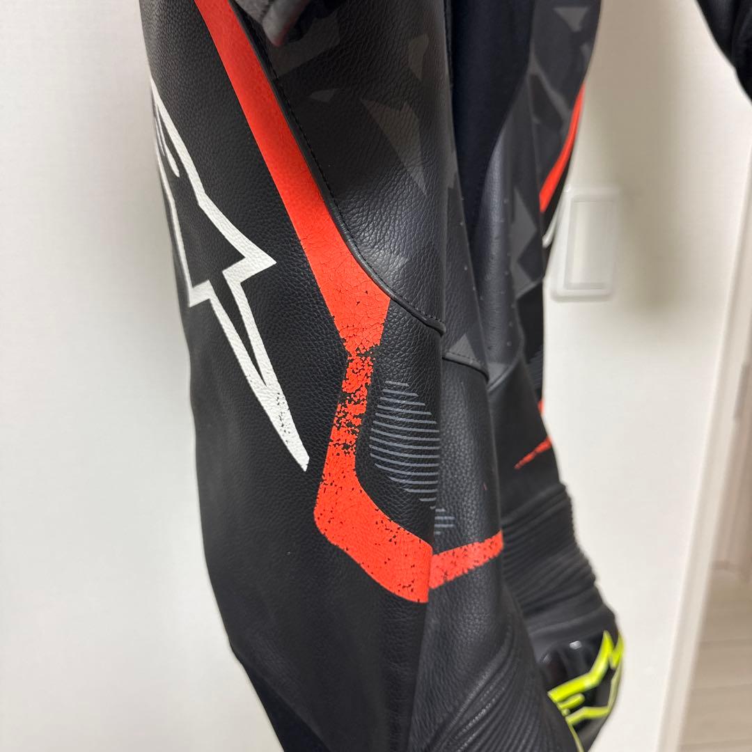 青空Alpinestars ブラック/オレンジ USA38EU48