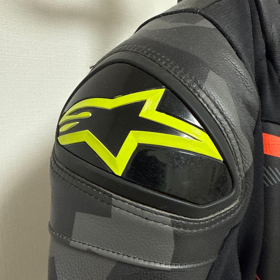 青空Alpinestars ブラック/オレンジ USA38EU48