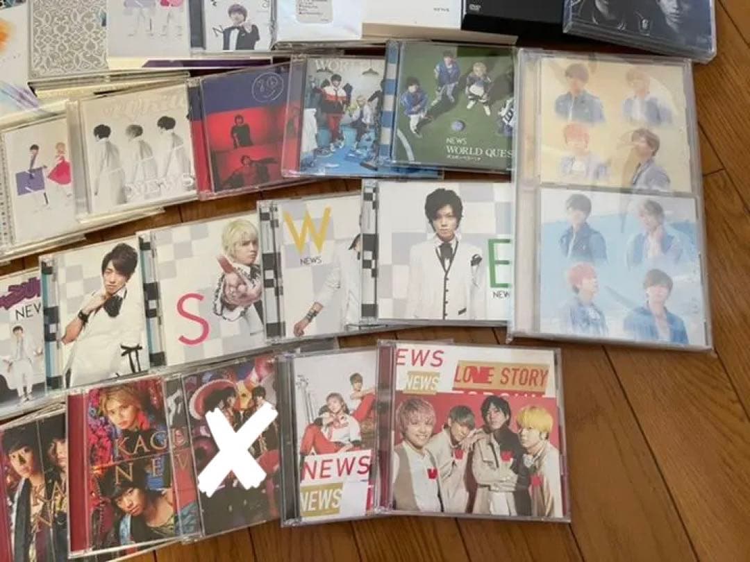 【バラ売り可、大幅お値下げ可】NEWS CD DVD おまとめ買い