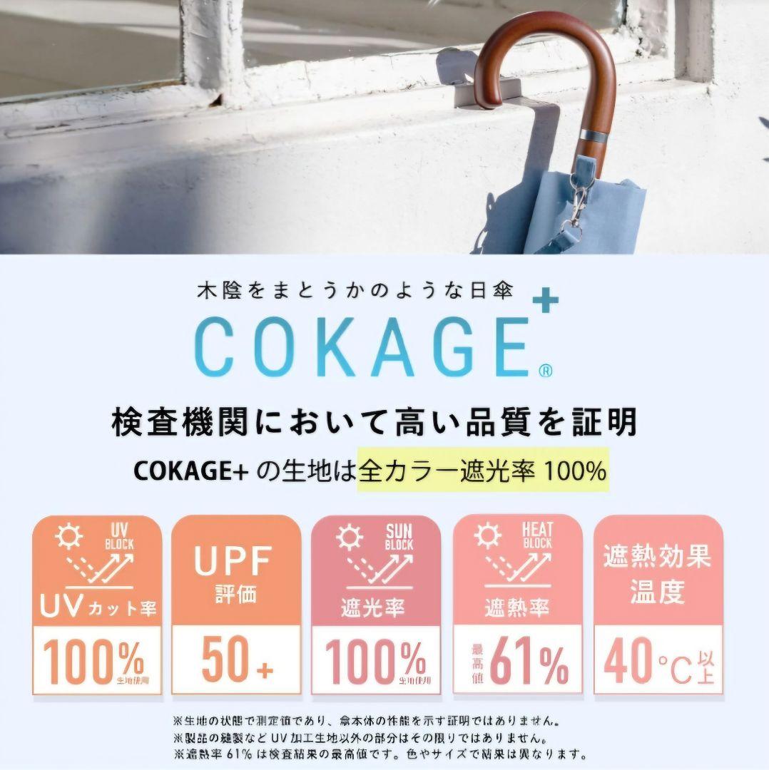 なぎさ COKAGE+ ワンタッチ 2段 55cm 木手元 東レ