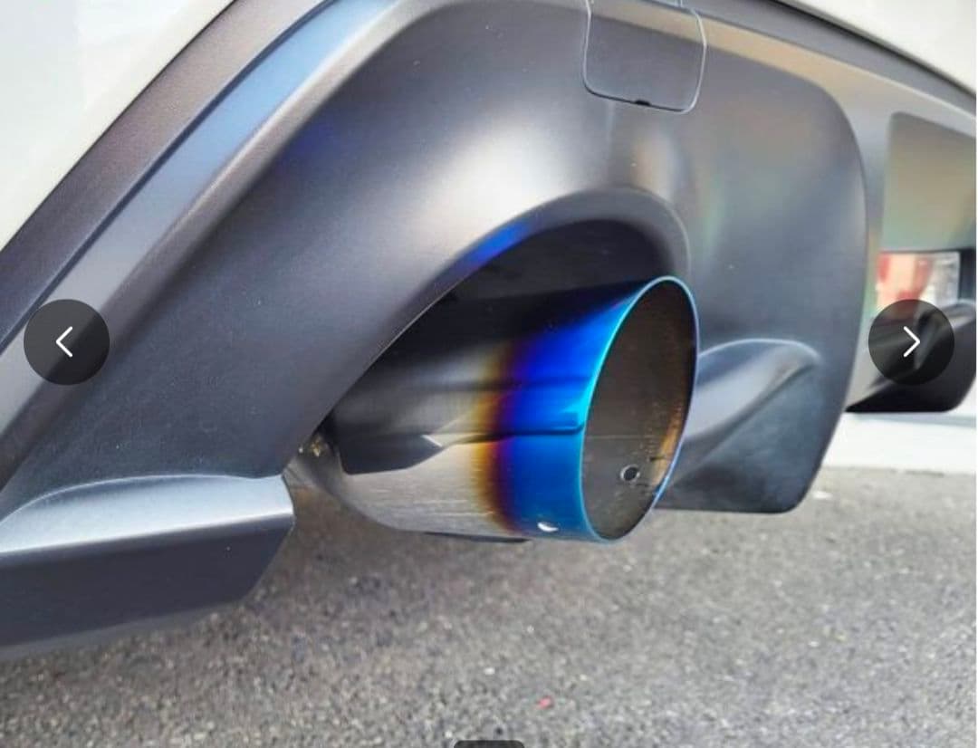 最終値下げZN6後期 リアピースストレートマフラー インナーサイレンサ