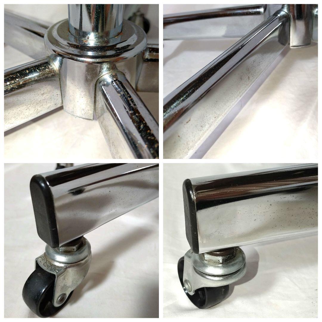 希少　karimoku　カリモク　デスクチェア　ヴィンテージ　回転椅子　昇降式