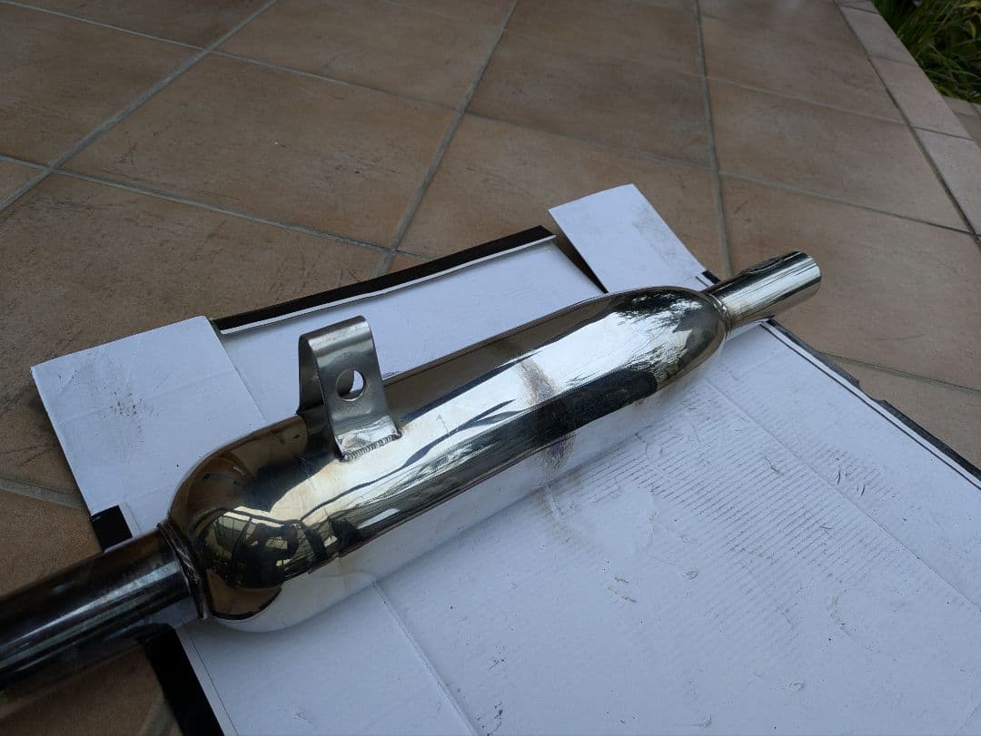 エストレヤ　POSH　トライアンフマフラー JMCA