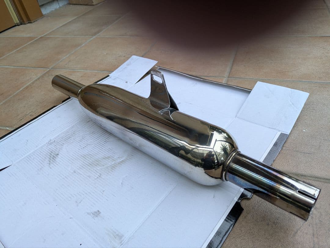 エストレヤ　POSH　トライアンフマフラー JMCA