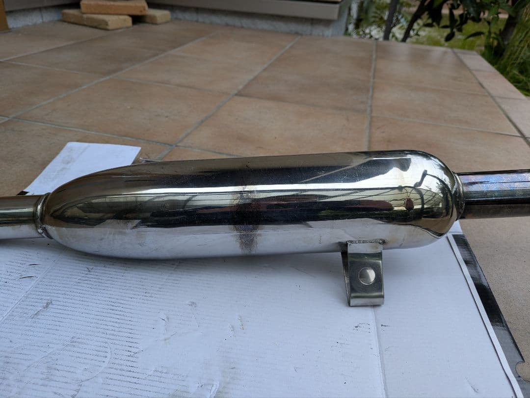 エストレヤ　POSH　トライアンフマフラー JMCA