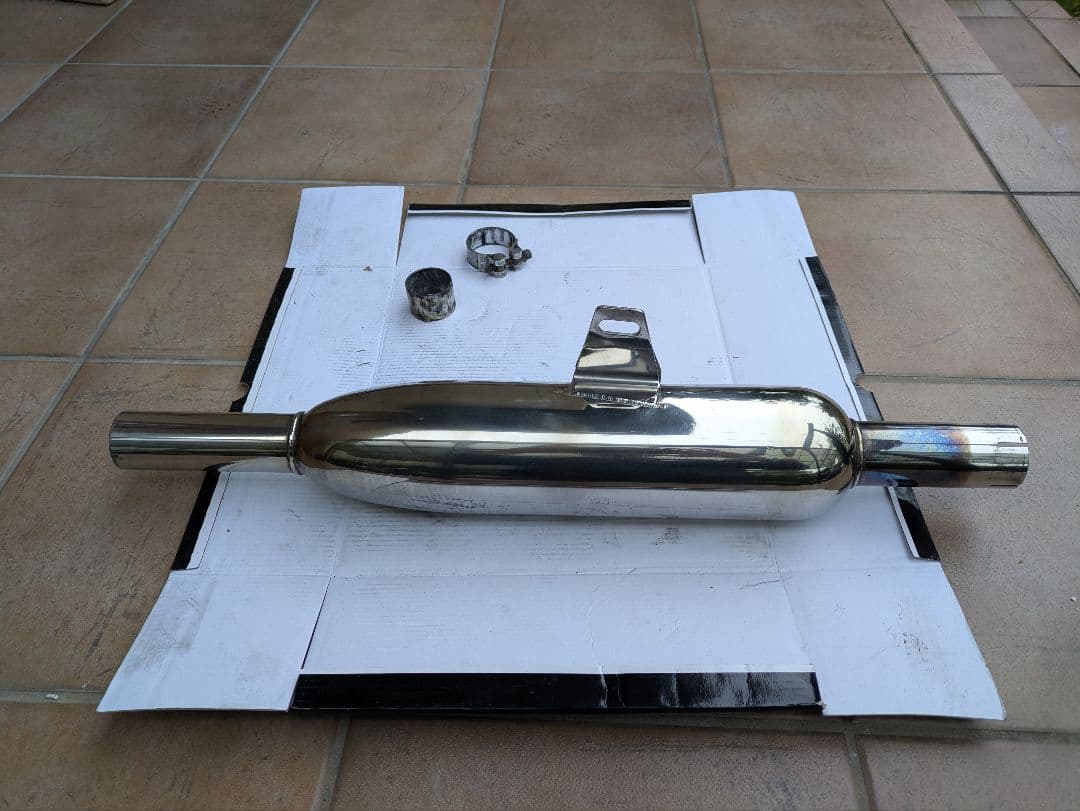 エストレヤ　POSH　トライアンフマフラー JMCA